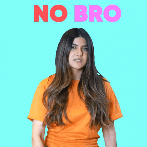 No Bro GIF by Ananya Birla