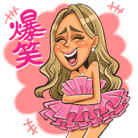 Girl 笑 Sticker by FLEYJA.
