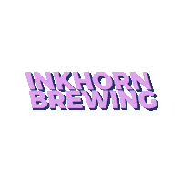 いんくほーん Sticker by Inkhorn Brewing