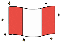 Flag Peru Sticker by Yeskoart