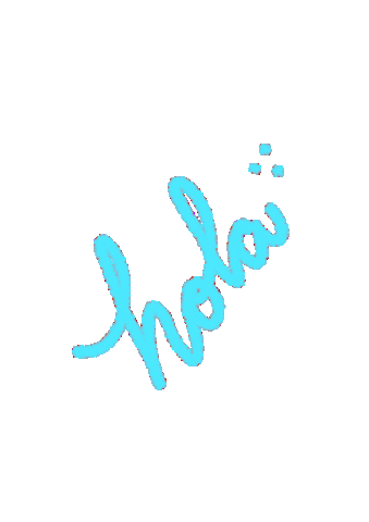 Letter Hello Sticker
