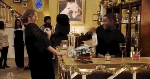 bartender a legendary christmas GIF by NBC
