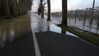 Heavy Rain Causes Flooding in Southern France