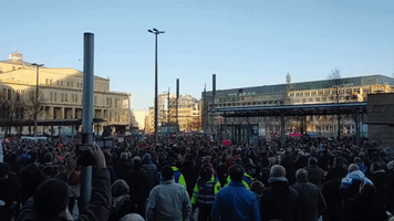 Thousands Rally in Leipzig Against Germany's New Lockdown Measures