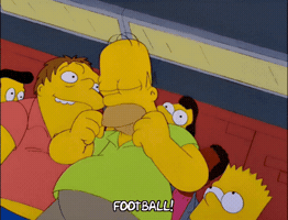 Excited Lets Go GIF by The Simpsons