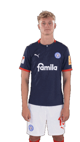 Du Spinnst Davidsen Sticker by Holstein Kiel
