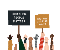 March Protest Sticker by This Thing They Call Recovery