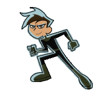 sihayarts artph dannyphantom Sticker