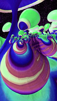 TrippyEverything trippy psychedelic visuals fractal GIF