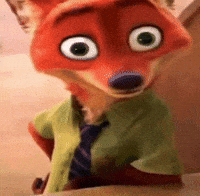 Nick Wilde Stare GIF