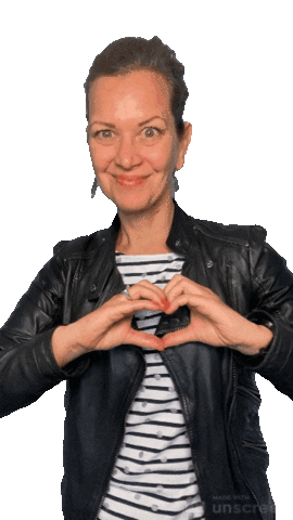 Heart Love Sticker by Julia Lakaemper