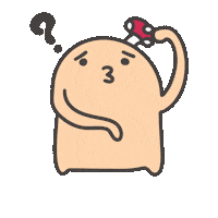 問號 為什麼 Sticker