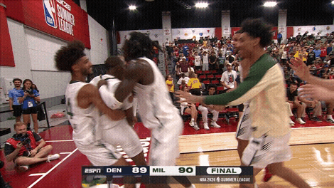 Lets Go Win GIF by NBA