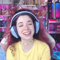 NathyTaLendo streamer risada livro rindo GIF