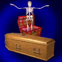 Social Security Skeleton GIF