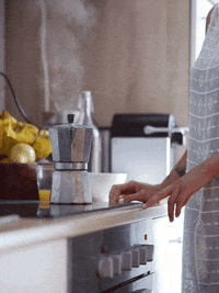 zuparino coffee morning kitchen cinemagraph GIF