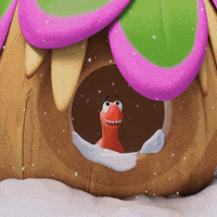 Happy Christmas Time GIF by Claynosaurz