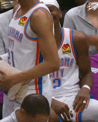 Whats Up Goodbye GIF by OKC Thunder