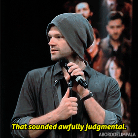 aborddelimpala giphyupload jared padalecki aborddelimpala judgy GIF