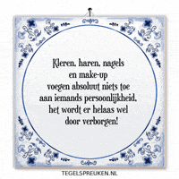 Humor Reflectie GIF by Tegelspreuken.nl