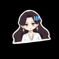 EliTheQueenBee anime scared wait nervous GIF