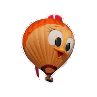 Priscilla Calimero Sticker by Ballonfestival Hardenberg