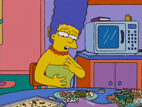 marge simpson meal GIF