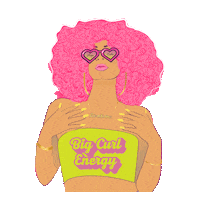 Small Business Latina Sticker by rizoscurls