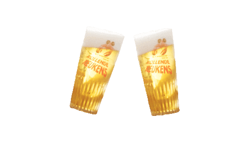 beer bier Sticker by Rollende Keukens