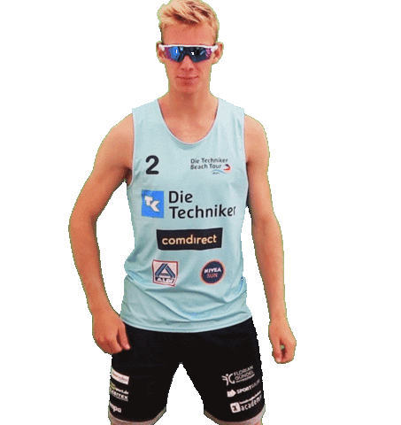 die_techniker volleyball tbt tk beachvolleyball Sticker