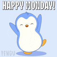 Happy Monday Morning GIF by Pudgy Penguins