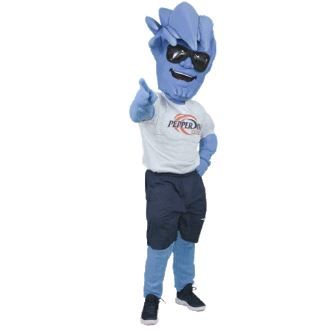 the wave school Sticker by Pepperdine University