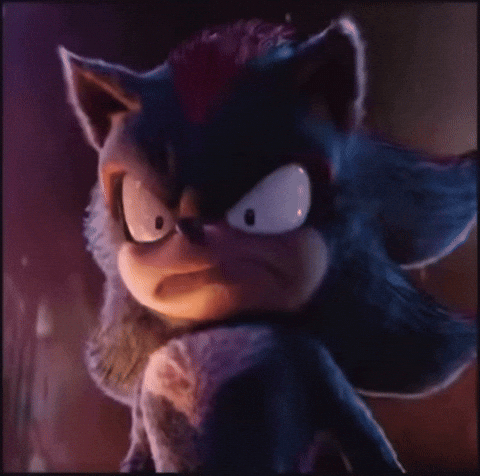 Angry Sonic The Hedgehog GIF
