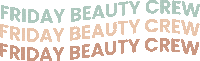 fridayskin beauty woman friday apple Sticker
