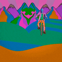 Rainbow Trip GIF by Grande Dame