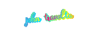 text celebrity wordart john travolta Sticker