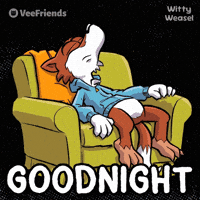 Tired Night GIF by VeeFriends