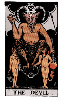 The Devil Major Arcana GIF by Luna y el Tarot