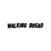 Walking Bread Sticker by Alex Boya