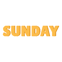 Happy Sunday Sticker by Hikkup