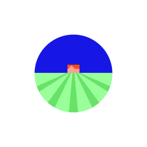 eblairie blue green star look Sticker