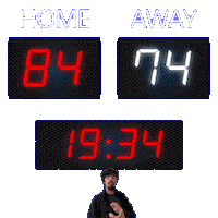 74 Away Sticker