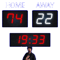 22 Away Sticker