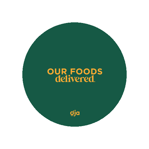 OjaHQ caribbean food african food oja ojahq Sticker