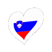 Heart Slovenia Sticker by Eurovision Song Contest