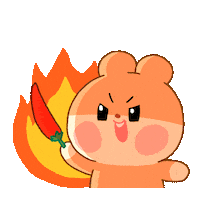 Fire Joke Sticker
