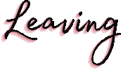 Leaving Sticker by Helen Townsend Music