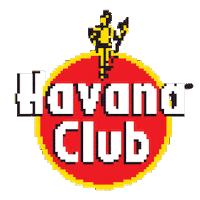 Pixel Logo Sticker by Havana Club