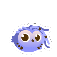 Chirpy Sticker by LesGensQui