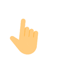 Hand Click Sticker by starter communications